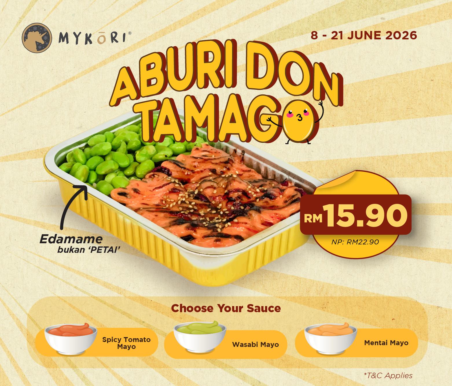 Aburi Don Promotion Tamago