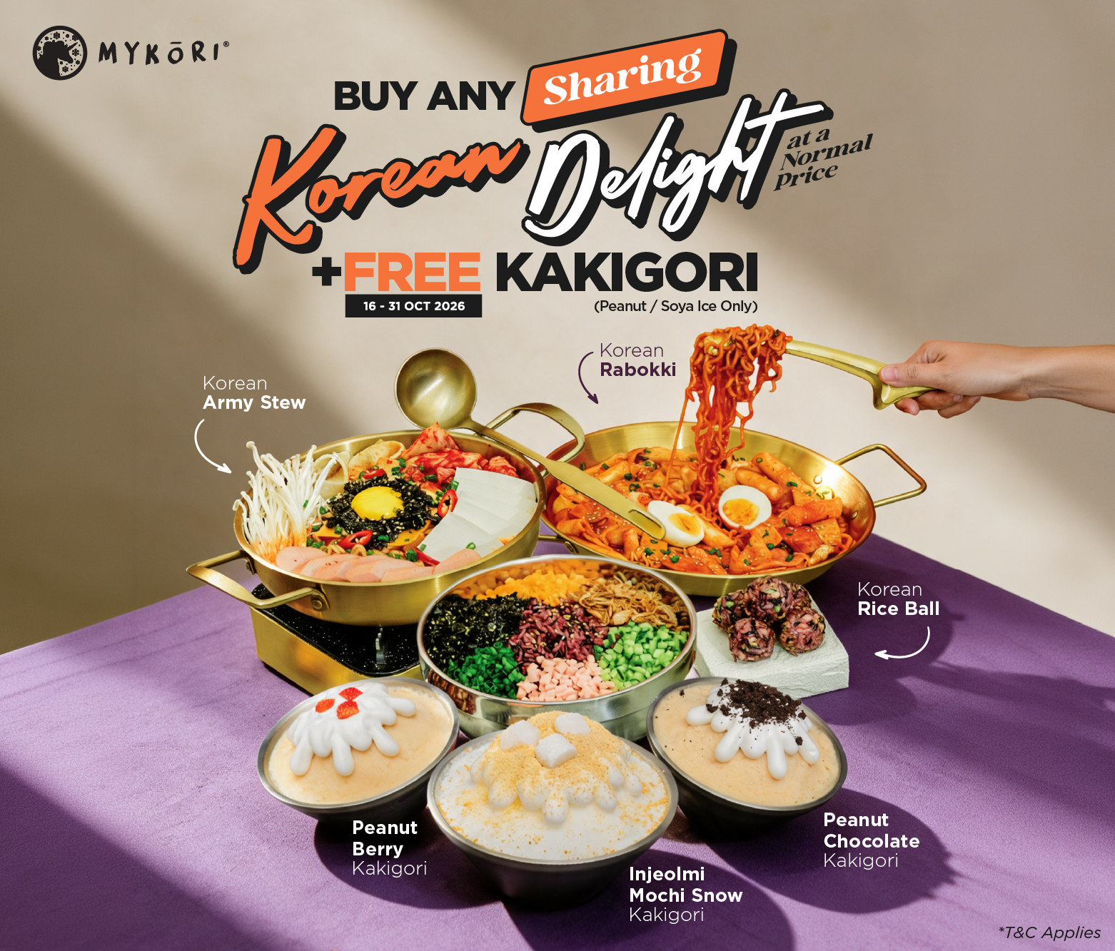 Korean Delight Promo